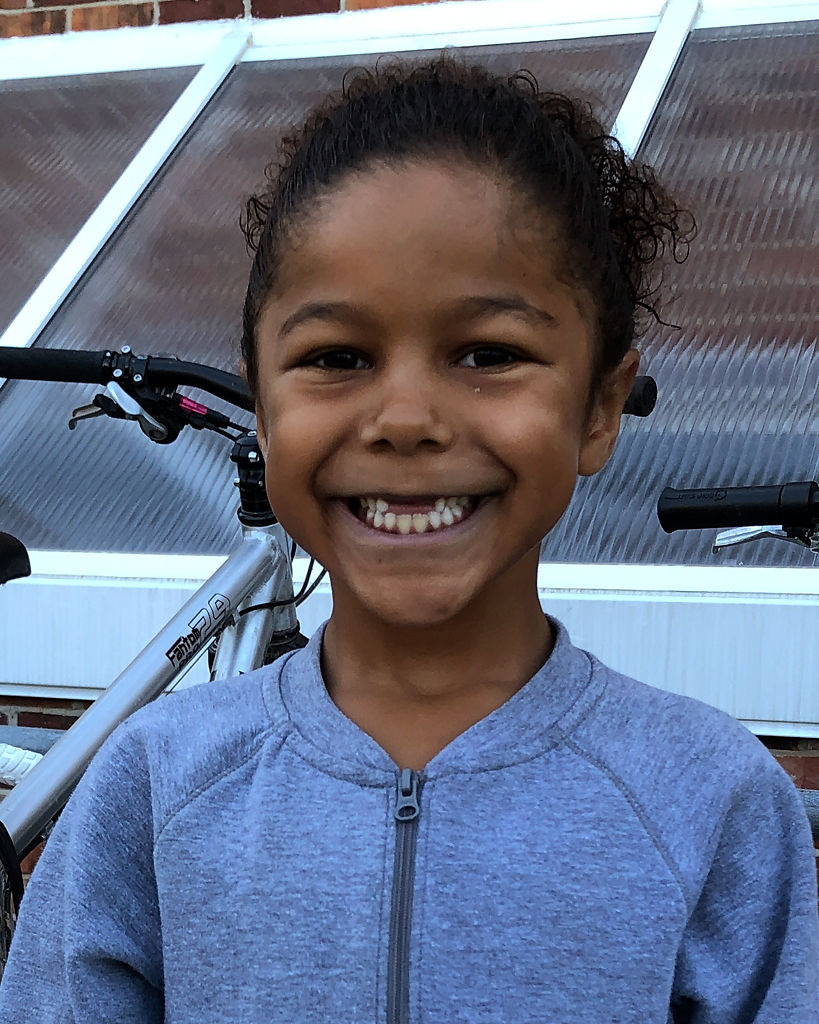 Zora Schatz-Mitchell, 7, Grant Elementary School, second grade